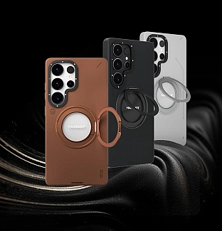 قاب Youngkit یانگ کیت Leather 360° Rotation Ring Stand Case Magsafe سامسونگ Samsung